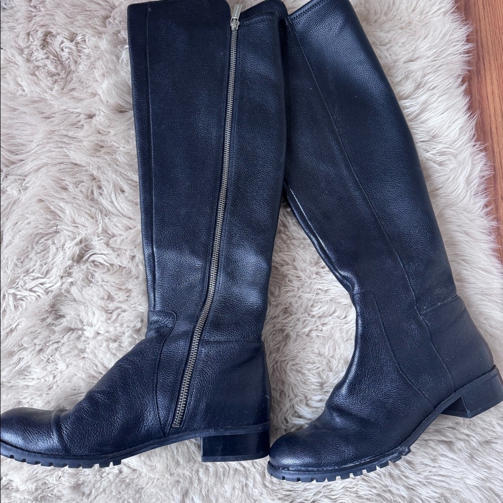 Michael Kors Leather High Knee Boots